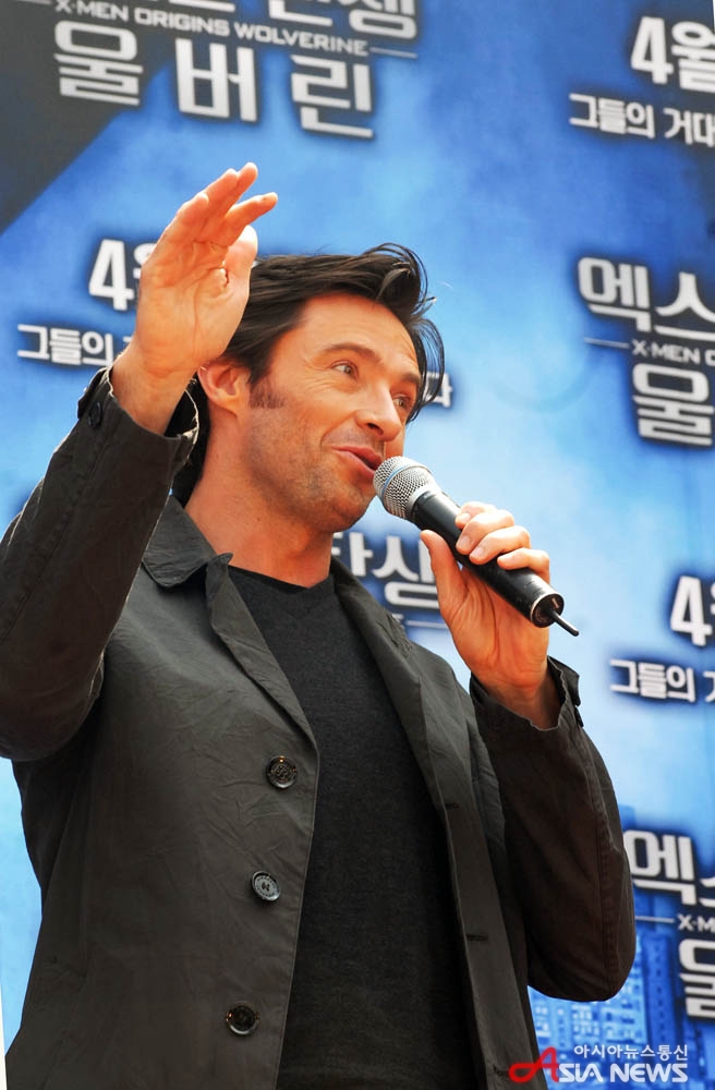 아시아뉴스통신 휴잭맨, 몸매 비결은 코리안 바베큐