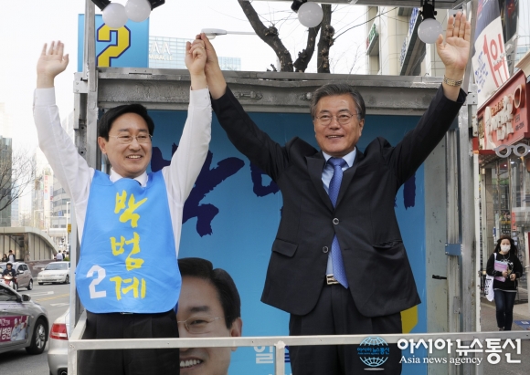 오늘자 문재인 대전 유세현장.JPG | 인스티즈