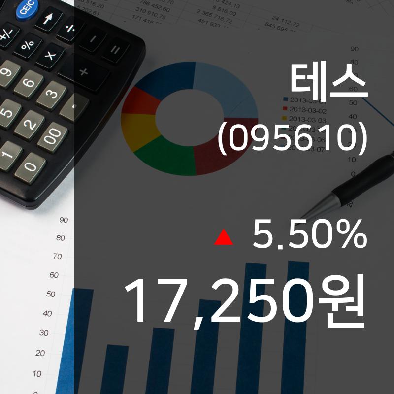 ▲9월 18일 테스 의 주가정보